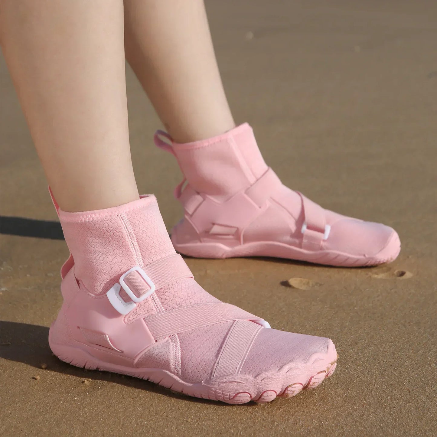 Outdoor Sport Hiking Wading Sneakers Unisex Swimming Water Shoes High Top Barefoot Beach Aqua Shoes Fitness Diving Surf Sandals