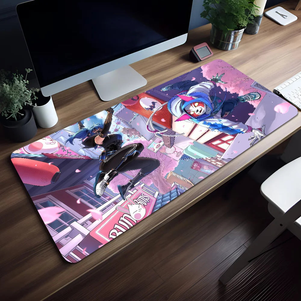 Mouse Pad Shooting Mouse Pad Non-slip Lock Edge Office Student F-FORTNITE Game Gaming Thickened Survival Large Writing Pad Cushion