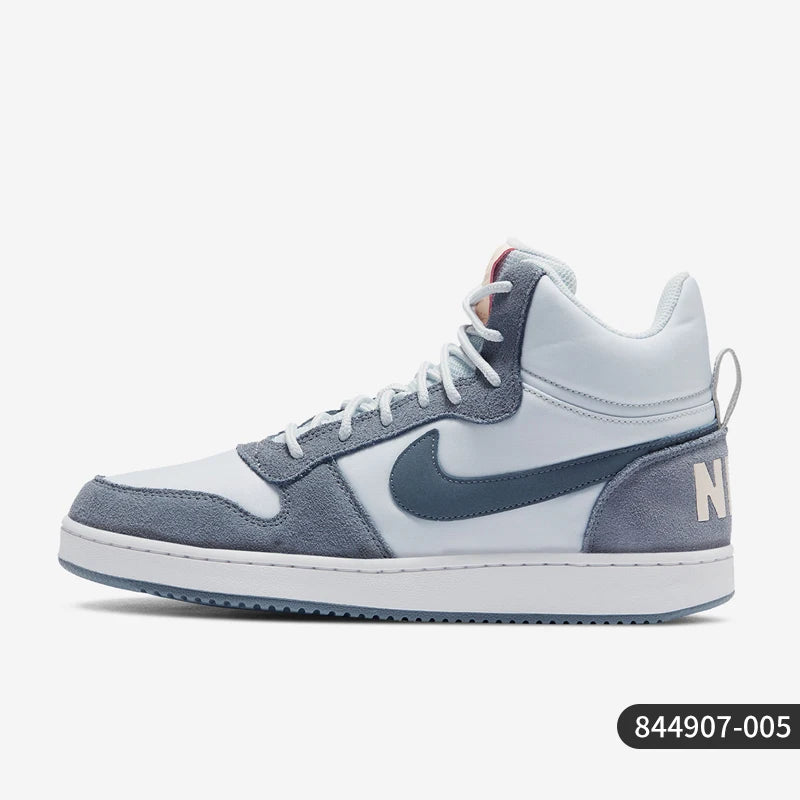 Uradni, avtentični ženski športni čevlji Nike COURT BOROUGH, odporni proti obrabi, srednje visoki, 844907-005