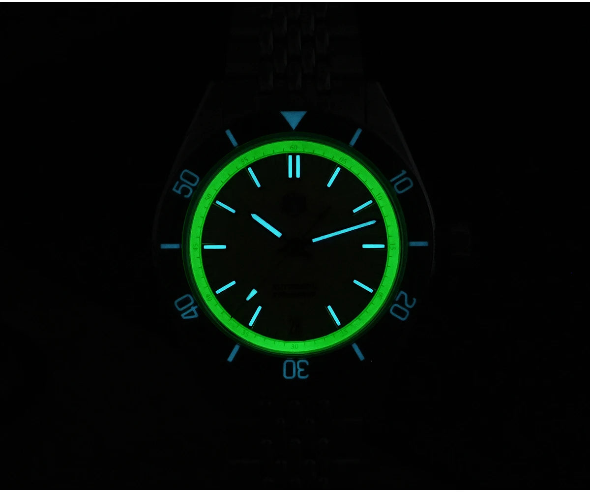 San Martin Original Design Fashion GMT 39.5mm Men Sports Watch Japan NH34 Automatic Mechanical Waterproof 100m SN0116 Reloj