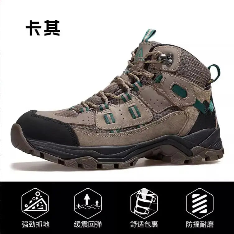 HUMTTO Hiking Shoes Men Winter Outdoor Sports Climbing Shoes hunting shoes Warm women Trekking  Sneakers ankle boots  Tactical