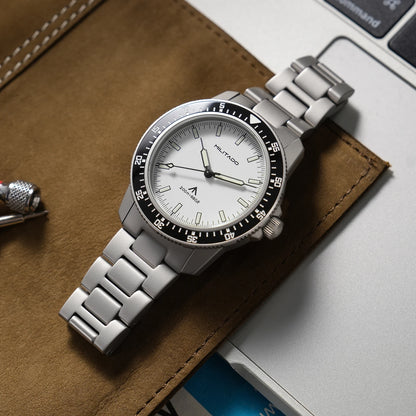 MILITADO ML25 VH31 Sweep Second Quartz Watch Men Swiss Ronda 515 Movement 200m Sapphire Crystal Ceramic Bezel 316L Steel Watches