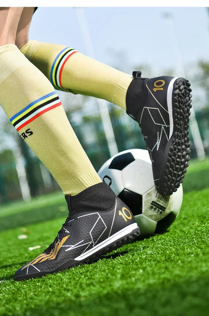Chaussures de football professionnelles pour hommes, originales, résistantes, décontractées, ultralégères, antidérapantes, pour terrain de football