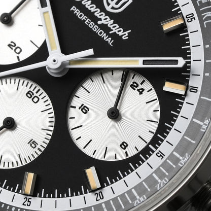 Watchdives Premier WD0526 Men Watch VK63 Mecha Chronograph Quartz Watches Sapphire Waterproof 316L Stainless Steel Wristwatch