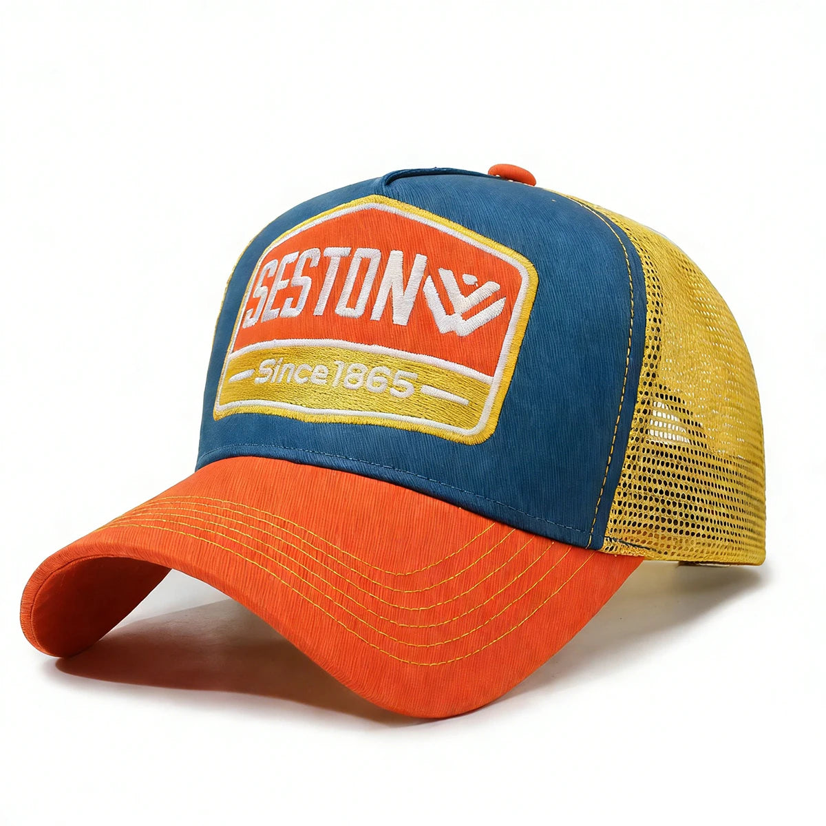 Branded Hats for Men, Suitable for Spring and Summer, Baseball Caps for Large Head Sizes, Make You Look Younger, Make Your Face Look Smaller, Sun Protection Caps