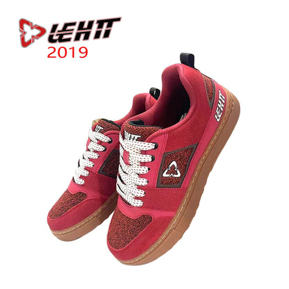 LEHTF 3D kolesarske čevlje za spust in gorsko kolesarjenje, moški čevlji za skateboarding in trening, odporni na obrabo, kolesarske čevlje z odklopnim sistemom