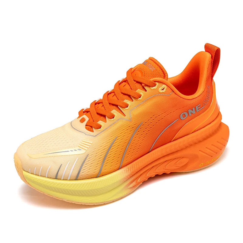 ONEMIX Nieuwe hardloopschoenen met demping voor heren, geschikt voor intensieve hardlopers, met veters, sportschoenen voor dames, antislip, outdoor, atletische herensneakers