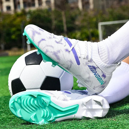 Moški nogometni čevlji Profesionalni nogometni čevlji Športni čevlji za futsal Ženski Unisex Ultralahki Visokokakovostni TF/FG športni čevlji