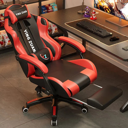 AOLIVIYA Modern Light Ergonomic Gaming Computer Chair Reclining For College Students Men Dormitory Home Office Study Room Seat