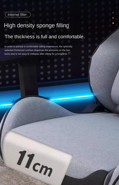 S6 Ergonomic Gaming Chair with Adjustable Backrest, Comfortable Computer Chair, Swivel Lift Chair with Armrests for Gaming & Office