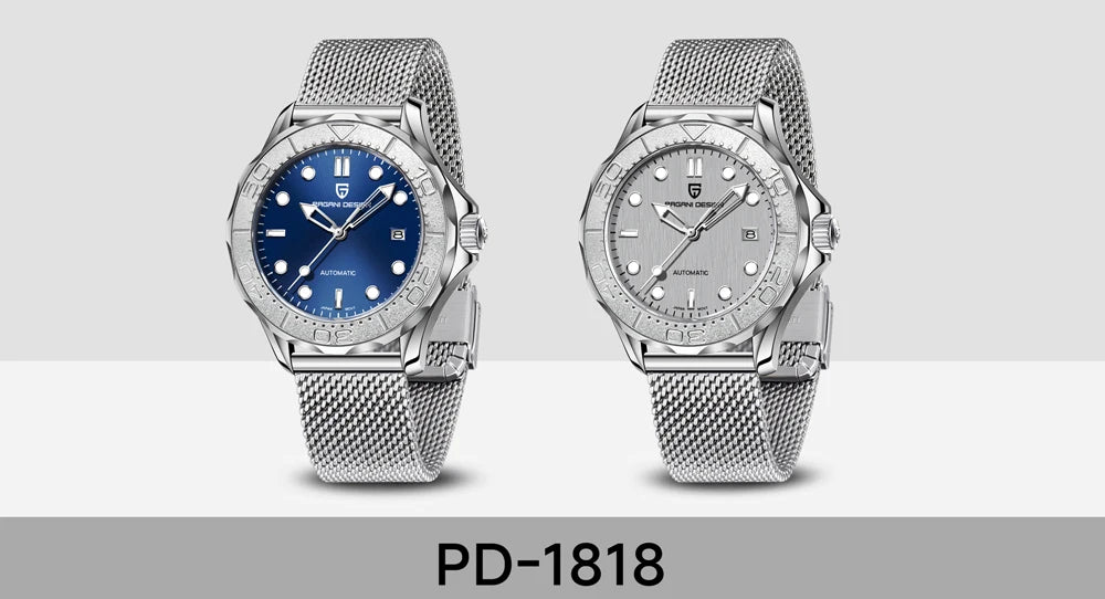 2026 New PAGANI DESIGN 007 Men's Watches Luxury Automatic Watch For Man Mechanical Wristwatch AR Sapphire Mirror Luminous Clock