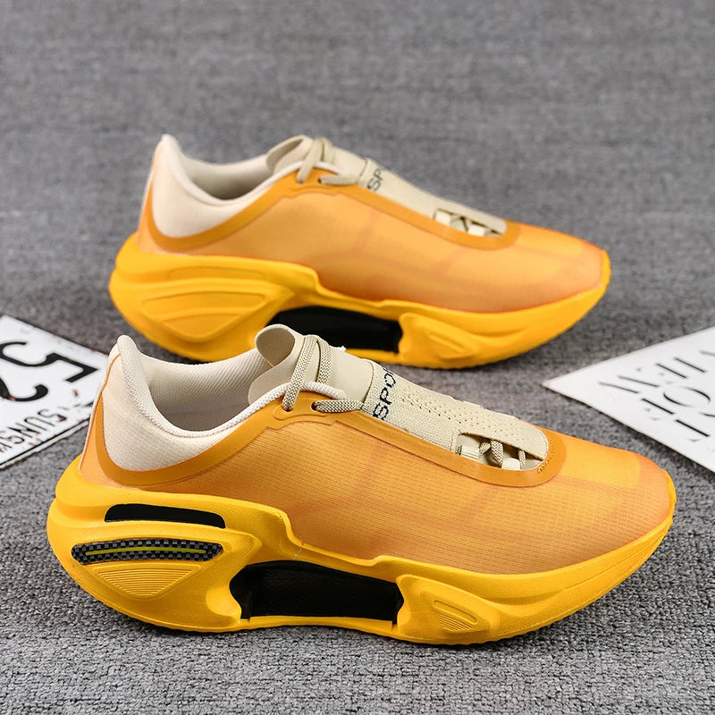 2026 New Men Sports Breathable Lightweight Comfortable Athletic Nonskid Sneakers Daily Leisure Shopping Walking Marathon Shoes