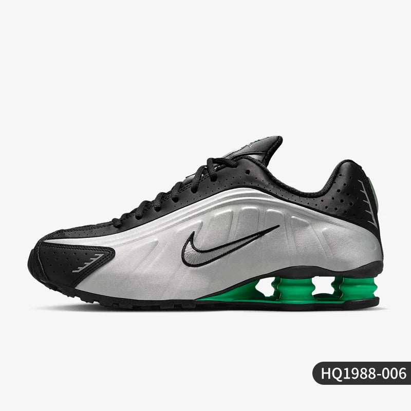 Nike Authentic Shox R4 Herren-Laufschuhe aus strapazierfähigem Mesh mit Stoßdämpfung HQ1988-006