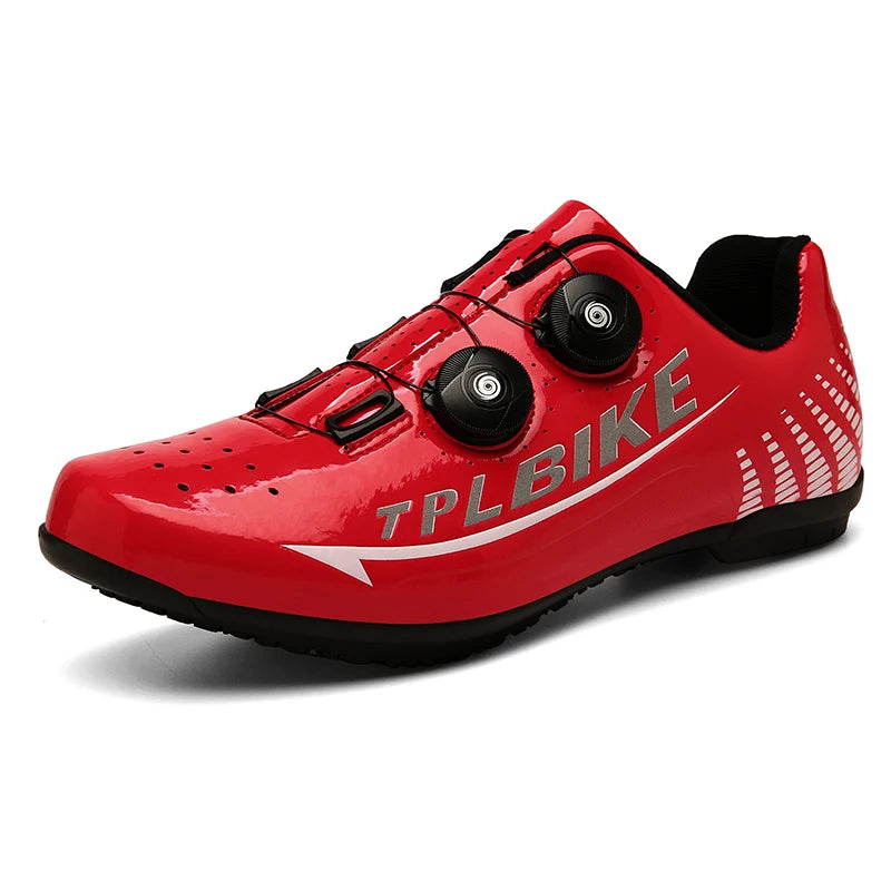 New Men’s and Women’s Bicycle Shoes Outdoor Cycling Shoes with Three Functional Soles Professional Training Shoes