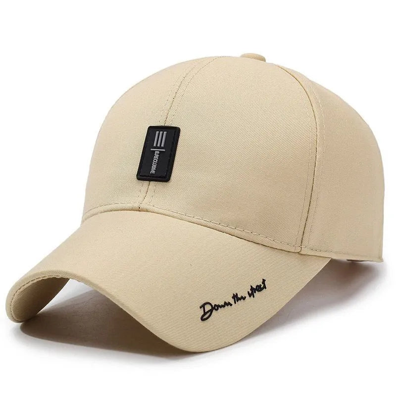 Hat Men's Spring and Autumn Caps, Middle-Aged and Elderly Hats, Four Seasons Casual Sunshade, Men's Baseball Caps