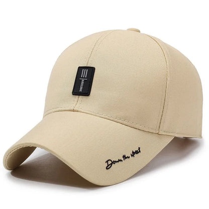 Hat Men's Spring and Autumn Caps, Middle-Aged and Elderly Hats, Four Seasons Casual Sunshade, Men's Baseball Caps