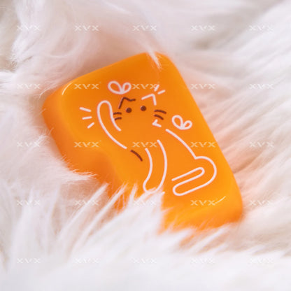 XVX 148 Keys Cat Theme Keycaps MAO Profile Key Cap Korean Glossy Cute Keycap for Keyboard 61 64 68 78 87 96 98 104 108