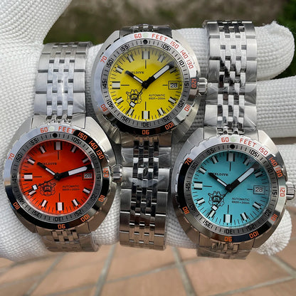 Top Brand Diver Watch Men SUB300T Automatic Mechanical Sapphire Glass Luminous Date 200m Turn Bracelet Seestern Wristwatch Retro