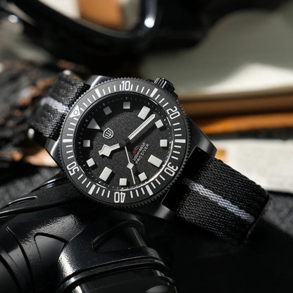 Watchdives EXD 40Mm Titanium Dive Watch Man VH31 Sweep Quartz Watches 200 Waterproof Ar Sapphire BGW9 Luminous 316L Wristwatch
