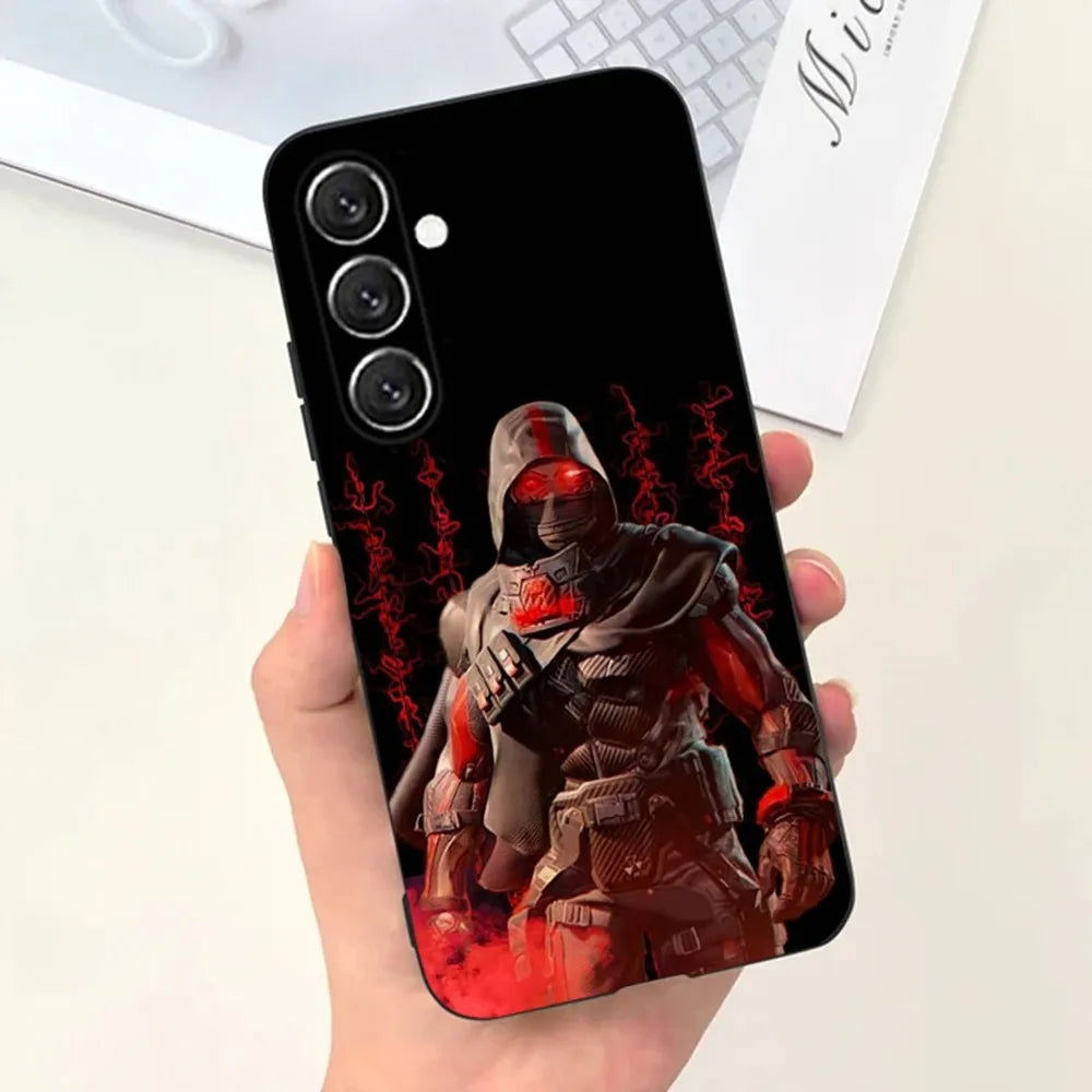 C-COD Call Of Duty hosts Phone Case For Samsung S25,S24,S21,S22,S23,S30,Ultra,S20,Plus,Fe,Lite,Note,10,9,5G Black Cover