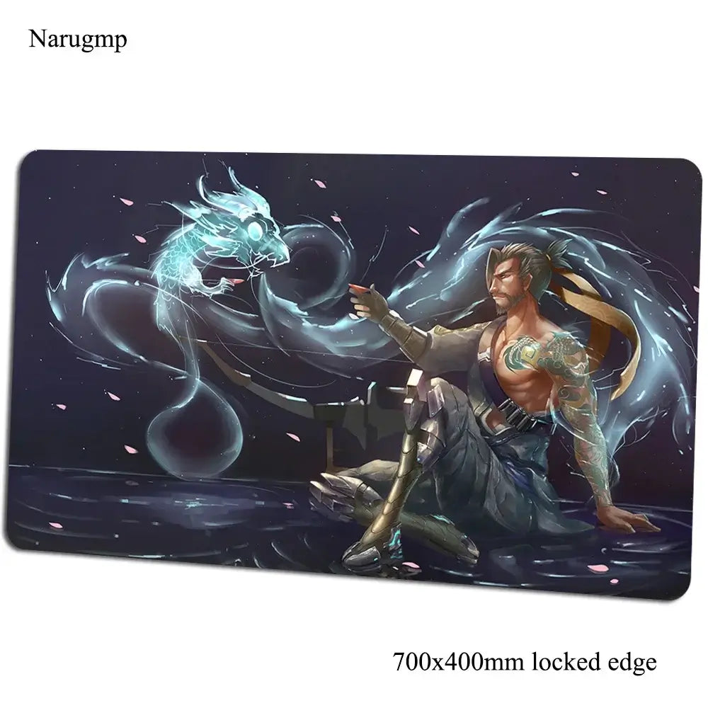 Podloga za miš Overwatch 700x400x3mm, gaming podloga za miš, anime stil, za ured i prijenosno računalo, podloga za stol, poklon za dječaka, podloga za PC gamere