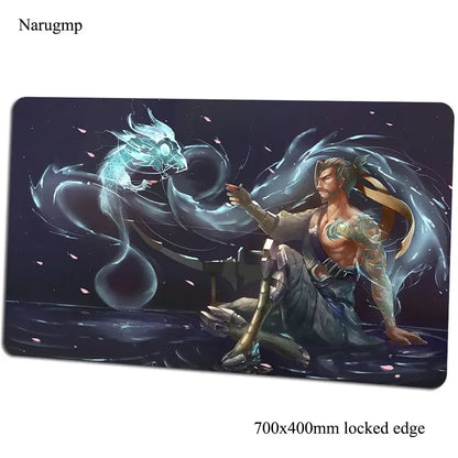 Podloga za miš Overwatch 700x400x3mm, gaming podloga za miš, anime stil, za ured i prijenosno računalo, podloga za stol, poklon za dječaka, podloga za PC gamere