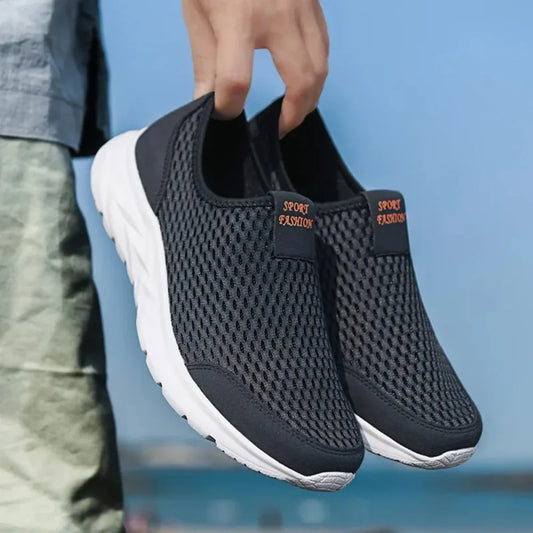 2025 new shoes men loafers, light walking breathable summer comfortable casual shoes, men's sneakers zapatillas hombre plus