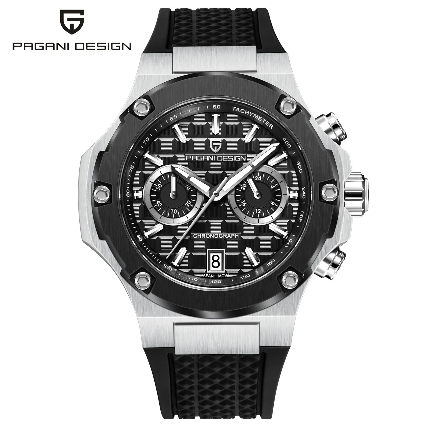 PAGANI DESIGN 2026 New Men's Watches Luxury Quartz Watch For Men Waterproof Sport Chronograph Luminous Wristwatch Men Clock Man