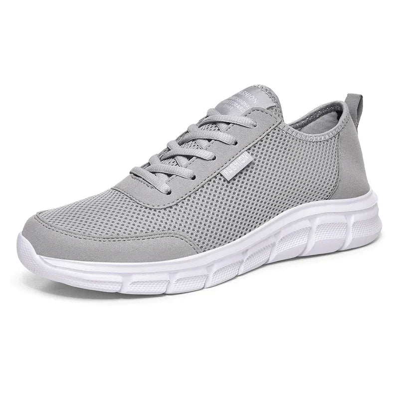 Zapatos de malla para hombre, zapatos casuales con cordones, zapatillas deportivas para hombre, calzado ligero y transpirable, zapatillas deportivas cómodas, zapatillas para hombre