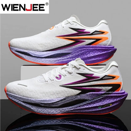 Men's Sports Running Shoes, Casual Marathon, Lightweight, Comfortable Women's Athletic Non-Slip Walking Sneakers, Outdoor Couple Shoes
