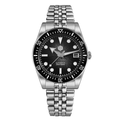 San Martin 37.5mm 40mm Men Diver Watch Miyota 9015 Enamel Dial Luxury Automatic Mechanical Wristwatch Waterproof 200m SN0148