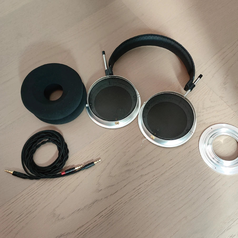Kit de coque pour écouteurs DIY Walnut pour écouteurs. Accessoires pour écouteurs supra-auriculaires
