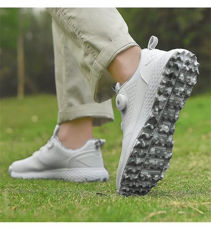 Vodoodporni golfski čevlji Unisex Zunanji protizdrsni golfski superge Moški Luksuzna udobna obutev za golfiste Ženski čevlji za hojo