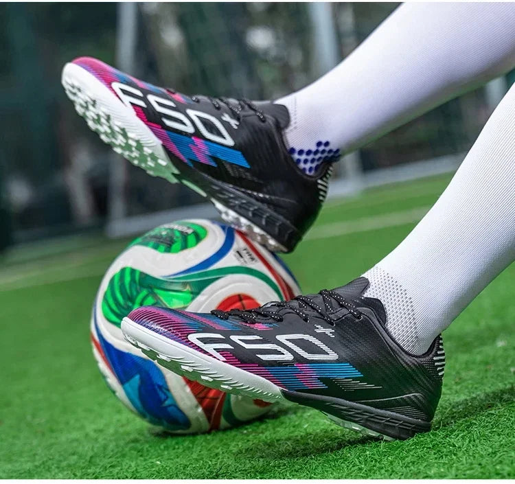 Nouvelles chaussures de football pour hommes, chaussures de football professionnelles, chaussures d'entraînement, chaussures de match, baskets antidérapantes, chaussures de sport pour terrain gazonné, chaussures d'extérie