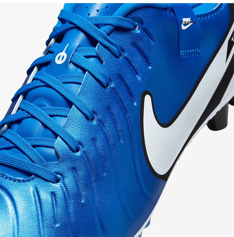 Nike originalni novi moški nogometni čevlji z nizkim zgornjim delom iz umetne trave, lahki, model DV4340-400