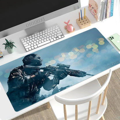 Call of Duty Mouse Pad Gaming XL Home HD Custom Mousepad XXL Mouse Mat Desk Mats Natural Rubber Carpet Non-Slip Laptop Mice Pad