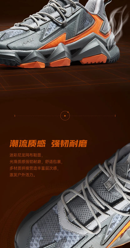 Rax Men's Waterproof Hiking Shoes Breathable Hiking Boots Outdoor Trekking Sports Sneakers Tactical Shoes