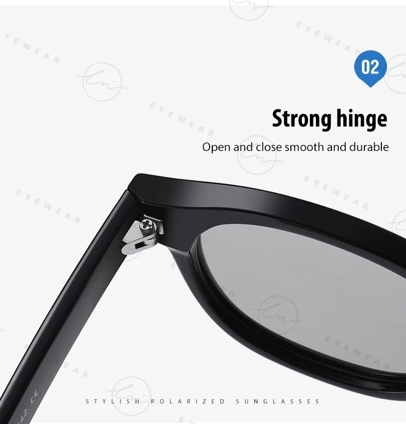 LM NEW Fashion Photochromic Sunglasses Women Men Polarized Blue Eyewear Drivign Outdoor UV Protection Eyewear gafas de sol mujer