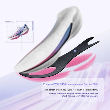 Xtep 360X Professional tekaški copati za moške z ogljikovo ploščo za maraton PB športni copati iz lahkega ETPU materiala 976119110080