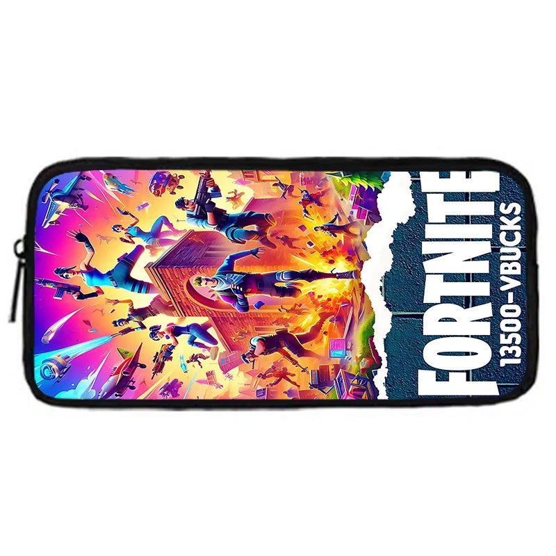Hot Game Shooting Fortnite Child School Backpack with Shoulder Bag and Pencil Bags, School Bags for Boys and Girls, Best Gift