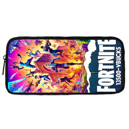 Hot Game Shooting Fortnite Child School Backpack with Shoulder Bag and Pencil Bags, School Bags for Boys and Girls, Best Gift