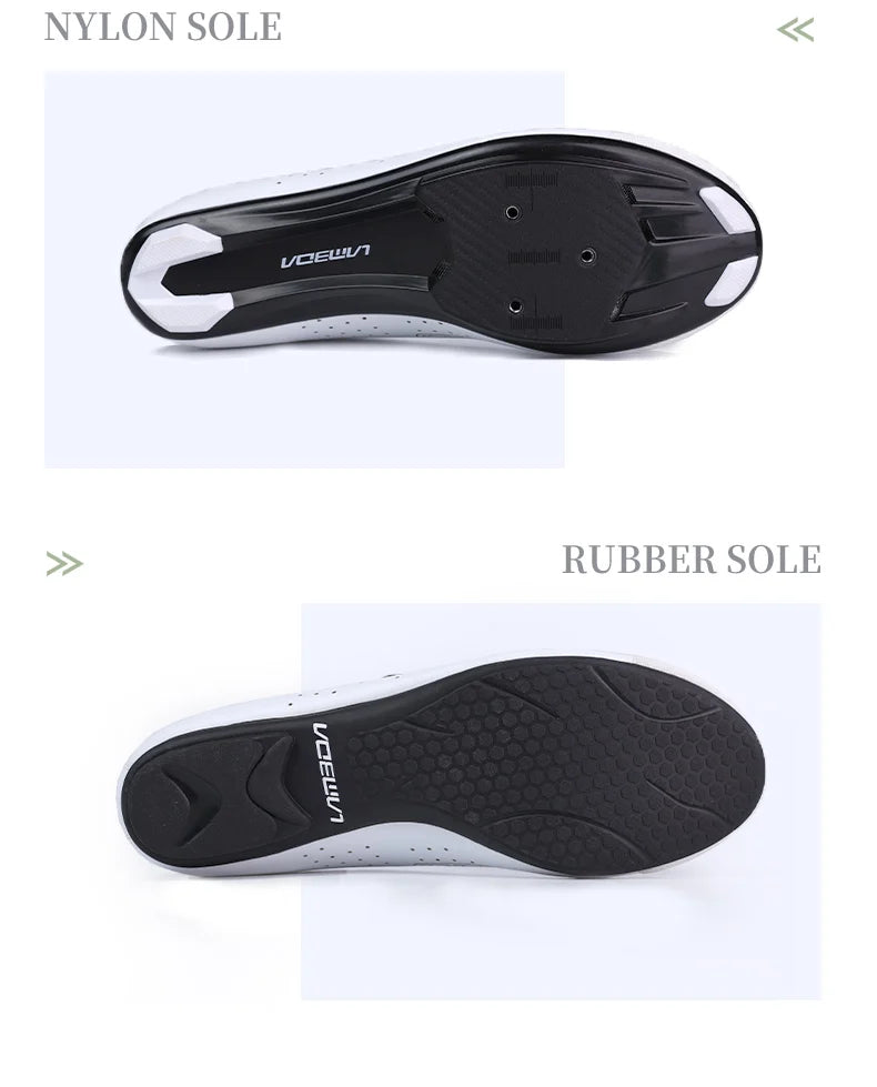 LAMEDA Pro kolesarske čevlje Lock Shoes cestno kolo moški in ženske trda podplat kolesarske čevlje MTB kolesarska ekipa Lock Shoes