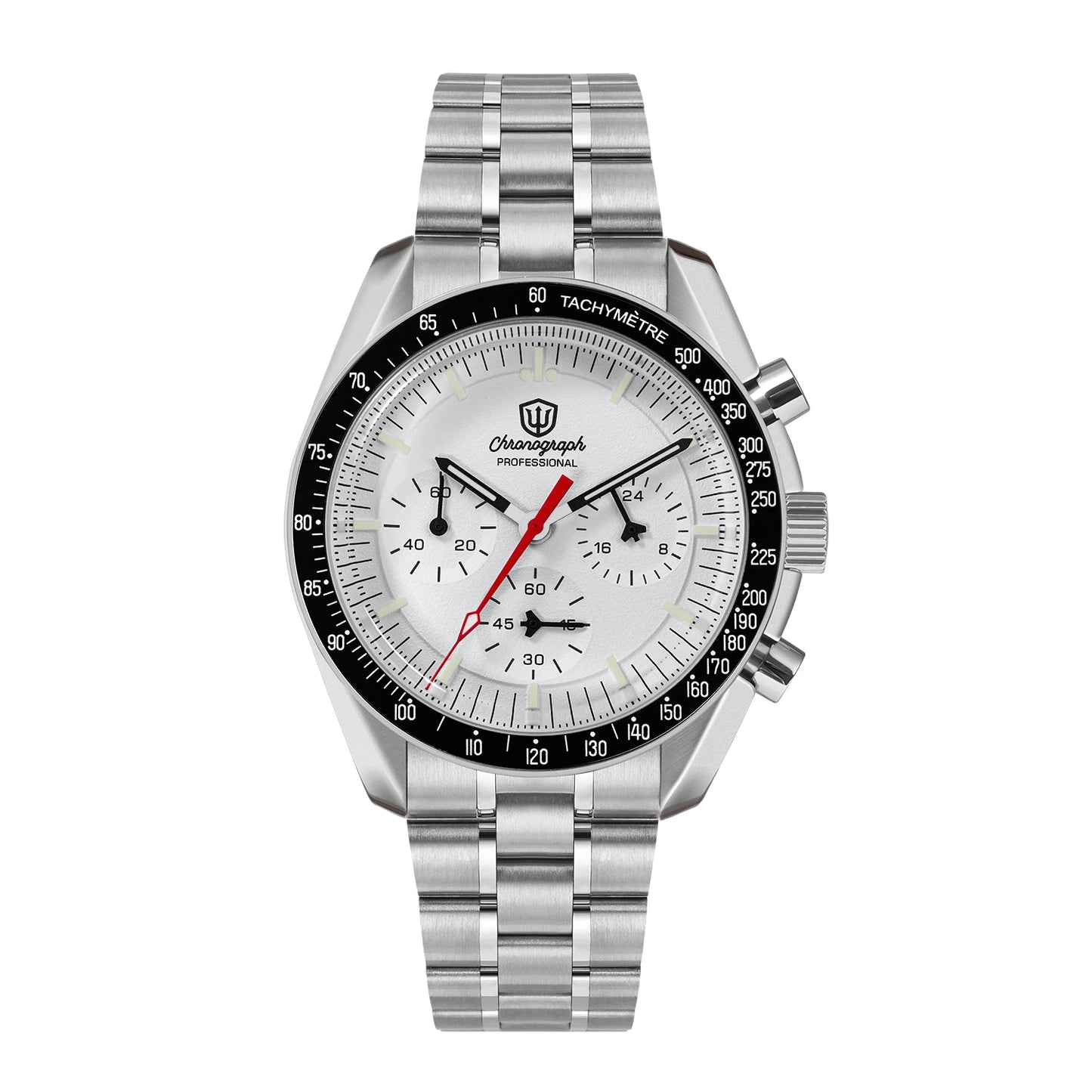Watchdives New Wd1863 Quartz Men's Watch VK63 Chronograph Bubble Sapphire Waterproof 39Mm Steel Top Brand Luxury Business Watch