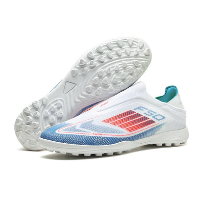 Men's Soccer Shoes Training Football Boots Indoor Sneakers TF Long Spikes Match Futsal Ultralight Breathable Cleats Drop Shipping