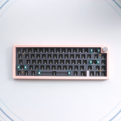Kit de teclado mecânico personalizado GMK67 65% Gasket Bluetooth 2.4G sem fios hot-swappable com retroiluminação RGB