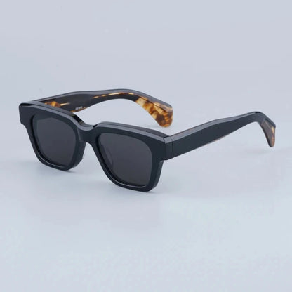 JMM Fellini Sunglasses Square High Quality High Street Punk Uv400 Men and Women Eyeglasses for Optical Prescripiton with Case