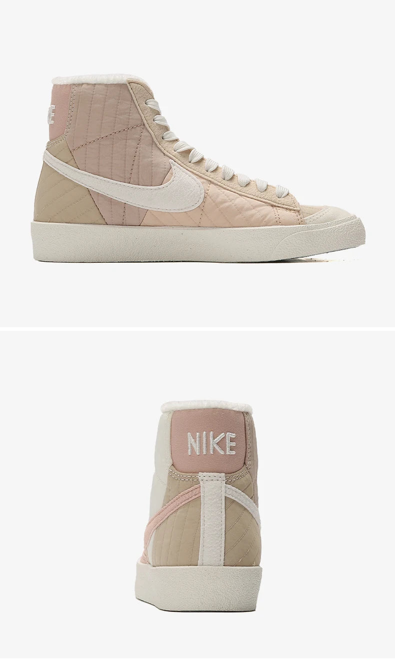 Nike Official Genuine BLAZER Pioneer Women's High-Top Sports Casual Shoes DO7445-261