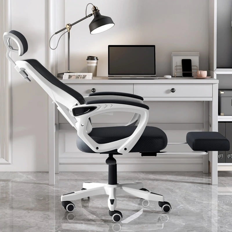 Chaise d'étude, chaise de bureau confortable pour la maison, chaise d'étudiant, chaise ergonomique avec dossier