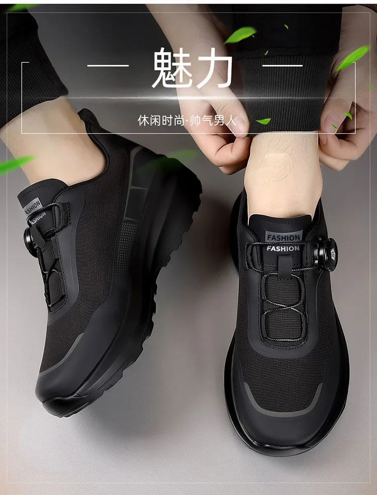 Męskie trampki outdoorowe – nowość na wiosnę i lato, buty sportowe z grubą podeszwą, męskie buty turystyczne, buty typu „daddy shoes”, obuwie codzienne dla mężczyzn
