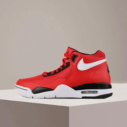 Nike Flight Legacy Mid-Top Retro košarkarske superge s protizdrsno, trpežno in oblazinjeno konstrukcijo – unisex BQ4212-600